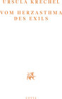 Buchcover Vom Herzasthma des Exils