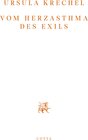 Buchcover Vom Herzasthma des Exils
