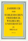 Buchcover Jahrbuch der Schlesischen Universität zu Breslau XLIX/2008