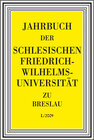 Buchcover Jahrbuch Uni Breslau L/2009 (2011)
