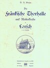 Buchcover Die Fränkische Thorhalle und Klosterkirche zu Lorsch