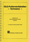 Buchcover DLG-Futterwerttabellen - Schweine