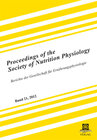 Buchcover Proceedings of the Society of Nutrition Physiology Band 22