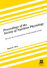 Buchcover Proceedings of the Society of Nutrition Physiology Band 23