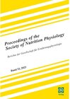 Buchcover Proceedings of the Society of Nutrition Physiology Band 32