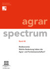 Buchcover Bioökonomie: Welche Bedeutung haben die Agrar- und Forstwissenschaften?