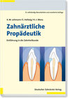 Buchcover Zahnärztliche Propädeutik