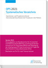 Buchcover OPS 2021 Systematisches Verzeichnis