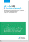 Buchcover ICD-10-GM 2022 Systematisches Verzeichnis
