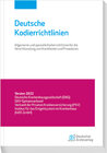Buchcover Deutsche Kodierrichtlinien 2022
