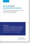 Buchcover ICD-10-GM 2023 Systematisches Verzeichnis