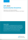 Buchcover OPS 2024 Systematisches Verzeichnis