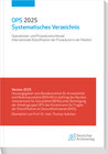 Buchcover OPS 2025 Systematisches Verzeichnis