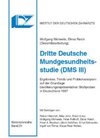 Buchcover Dritte Deutsche Mundgesundheitsstudie - DMS III