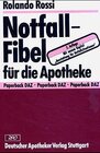 Buchcover Notfall-Fibel für die Apotheke