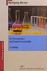 Buchcover Qualitative anorganische Analyse für Pharmazeuten und Naturwissenschaftler