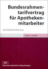 Buchcover Bundesrahmentarifvertrag für Apothekenmitarbeiter