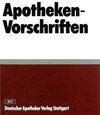 Buchcover Apotheken-Vorschriften in Baden-Württemberg