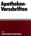 Buchcover Apotheken-Vorschriften in Rheinland-Pfalz