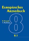 Buchcover Europäisches Arzneibuch 8. Ausgabe, 1. Nachtrag