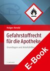 Buchcover Gefahrstoffrecht für die Apotheke