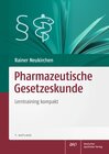 Buchcover Pharmazeutische Gesetzeskunde