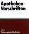 Buchcover Apotheken-Vorschriften in Nordrhein-Westfalen