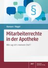 Buchcover Mitarbeiterrechte in der Apotheke