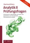 Buchcover Analytik II Prüfungsfragen