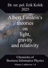 Buchcover Albert Einstein's theories on light, gravity and relativity