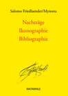 Buchcover Nachträge, Ikonographie, Bibliographie
