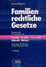 Buchcover Familienrechtliche Gesetze