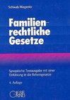 Buchcover Familienrechtliche Gesetze