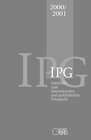 Buchcover Gutachten zum internationalen und ausländischen Privatrecht IPG 2000/2001