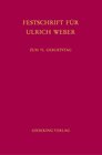 Buchcover Festschrift für Ulrich Weber