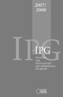 Buchcover Gutachten zum internationalen und ausländischen Privatrecht IPG 2007/2008