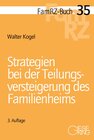 Buchcover Strategien bei der Teilungsversteigerung des Familienheims