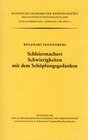 Buchcover Schleiermachers Schwierigkeiten mit dem Schöpfungsgedanken