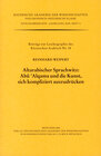 Buchcover Altarabischer Sprachwitz: Abu 'Alqama und die Kunst, sich kompliziert auszudrücken