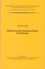Buchcover Hofjuristen der römischen Kaiser bis Justinian