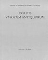 Buchcover Corpus Vasorum Antiquorum Deutschland Bd. 106: Dresden Band 4