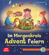 Buchcover Im Morgenkreis Advent feiern, m. Audio-CD