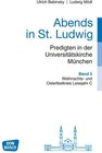 Buchcover Abends in St. Ludwig, Predigten in der Universitätskirche München, Bd.5