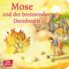 Buchcover Mose und der brennende Dornbusch. Exodus Teil 4. Mini-Bilderbuch.
