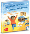 Buchcover Leichter Deutsch lernen mit Musik, m. Audio-CD und Bildkarten