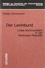 Buchcover Der Leninbund