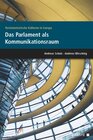 Buchcover Parlamente in Europa / Parlamentarische Kulturen in Europa. Das Parlament als Kommunikationsraum