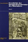 Buchcover Geschichte der lateinischen Literatur des Mittelalters