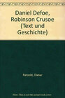 Buchcover Daniel Defoe, "Robinson Crusoe"