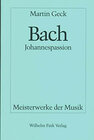 Buchcover Johann Sebastian Bach - Johannespassion BWV 245